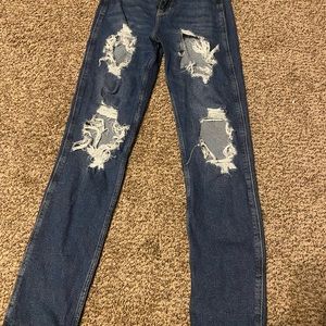 Hollister mom jeans